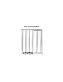 frente con puerta y barrotes