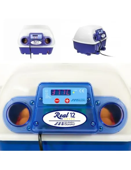 Incubadora para huevos modelo REAL 24 manual
