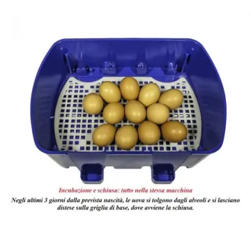 Incubadora para huevos modelo REAL 24 manual