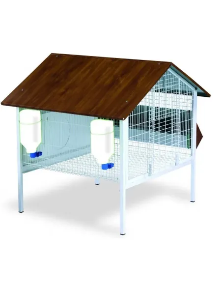 Gallinero para jardin con ponedero