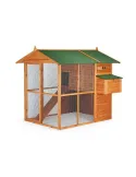 Gallinero prefabricado de madera Modelo bruselas