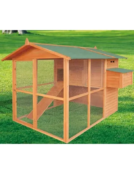 Gallinero prefabricado de madera Modelo bruselas