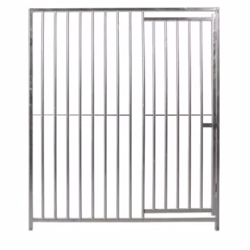 Panel frente con puerta economica boxes para perros