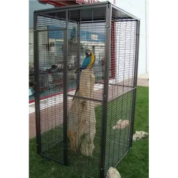 voladero para loros 1m2 techo chapa