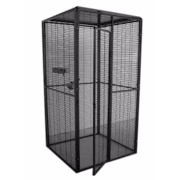 voladero para loros 1m2 techo chapa