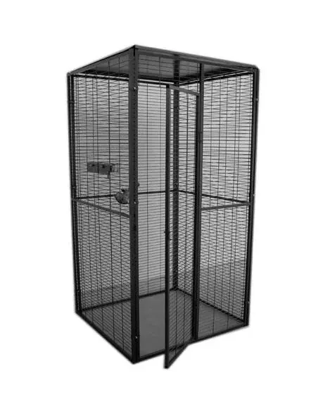 voladero para loros 1m2 techo chapa