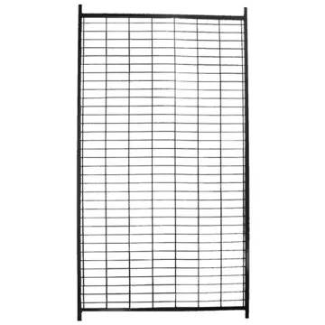 perrera 2x2 con paneles con fondo y lateral panel opaco