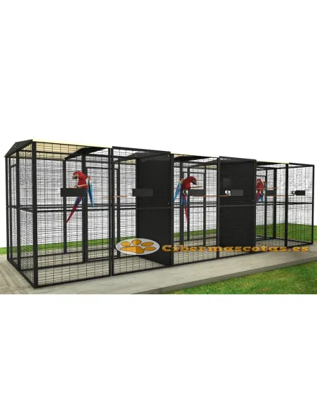 Voladero Loro 6x2 metros Mixto Voladero Loro 6x2 metros Mixto