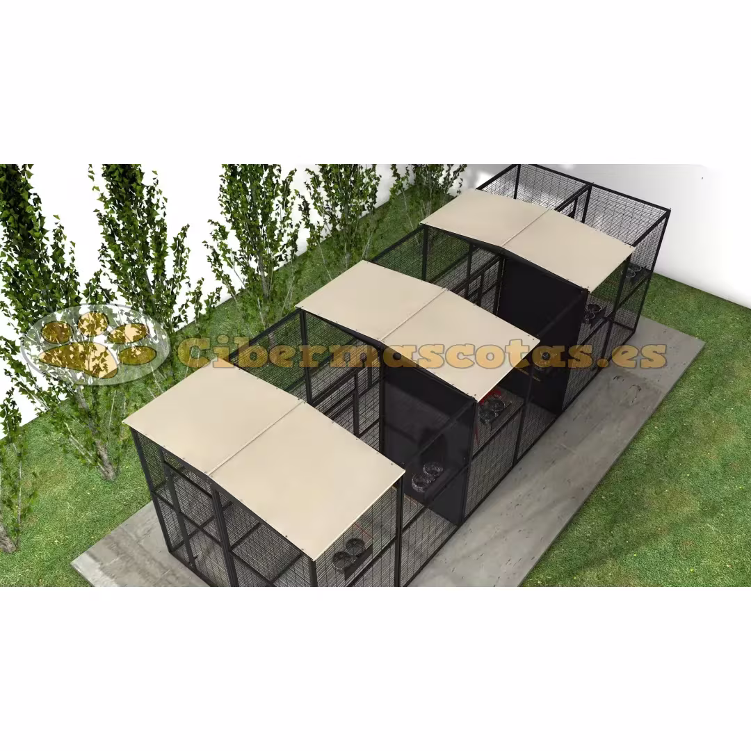 Voladero Loro 6x2 metros Mixto