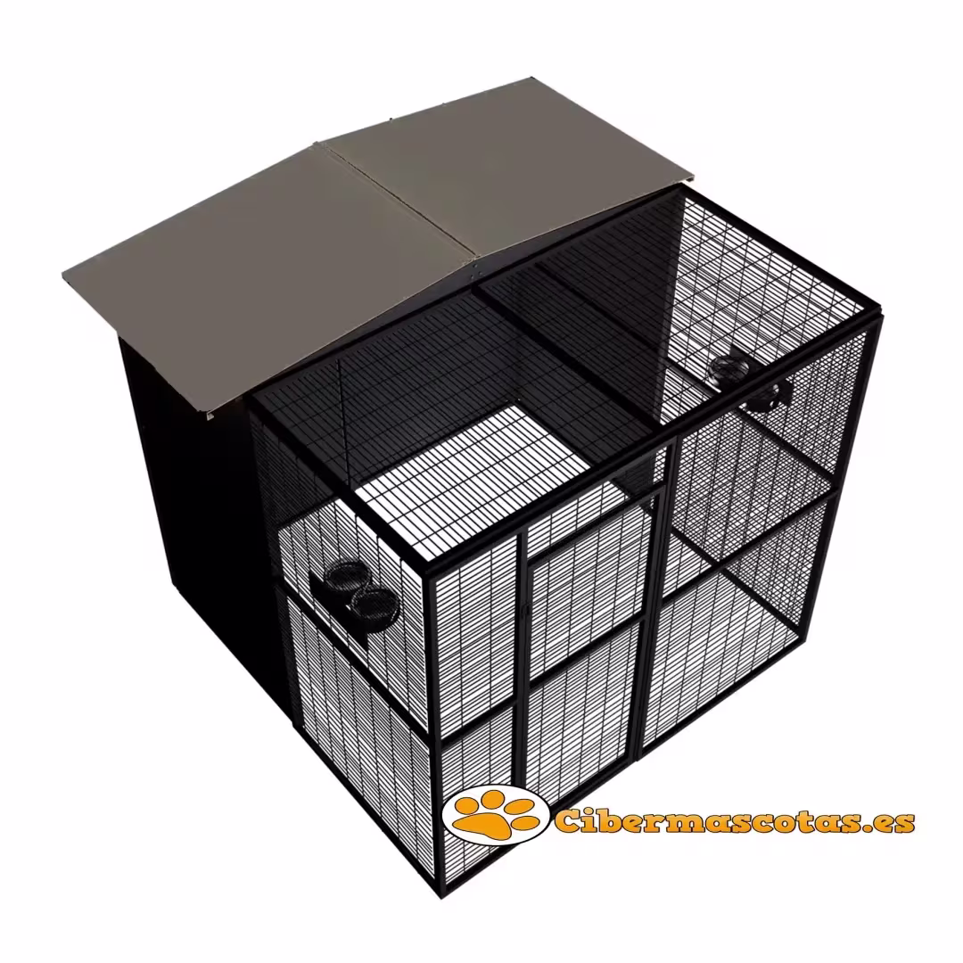 Jaula grande para loro 2x2