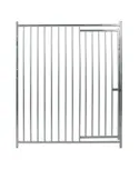 Panel frente con puerta y barrotes 8cm
