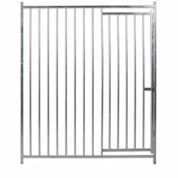 Panel frente con puerta y barrotes 8cm