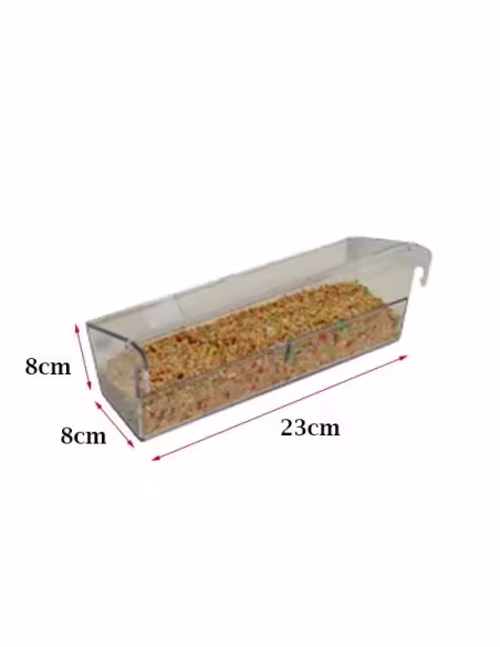 Comedero corrido con tapa ( PEQUEÑO)