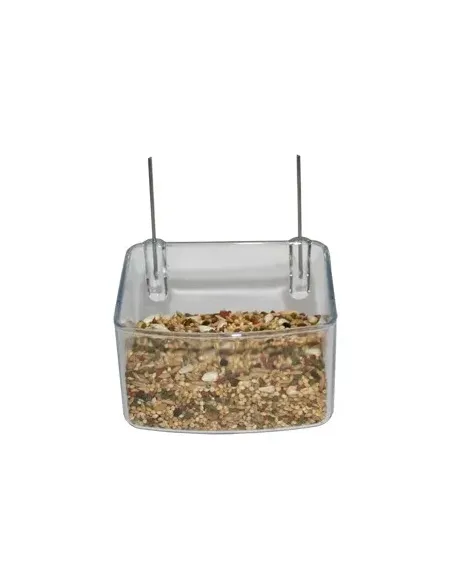 Comedero Loro cuadrado