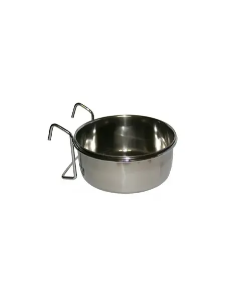 Comedero Loro Acero inoxidable 7 cm