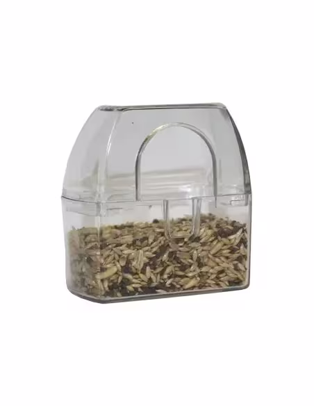 Comedero de canaria para jaulas