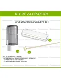 Kit accesorios 1x1 para jaulas y pajareras