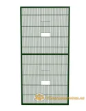 Panel malla con puerta guillotina para voladeras