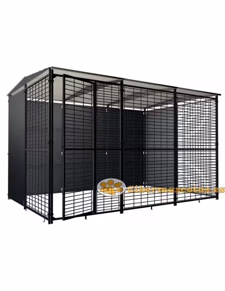 Perrera para Perros 3x2 techada Perrera para Perros 3x2 techada