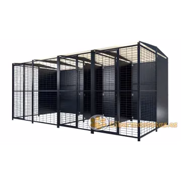 bateria 3 boxes para perros