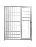 Panel frente con puerta de malla 5x10 cm