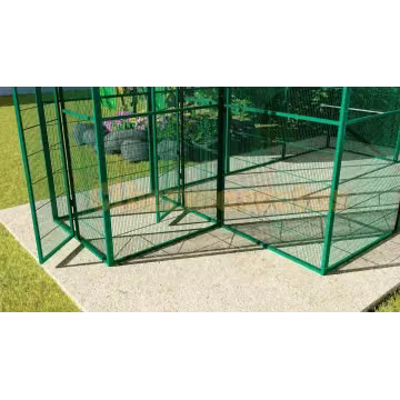 Voladero de jardín 3x2 con habitáculo exterior
