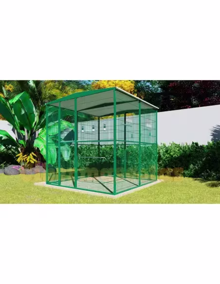 voladero de jardin 2x2 mts 