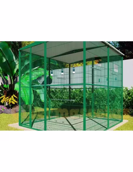voladero de jardin 2x2 mts 
