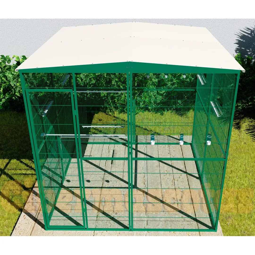 voladero de jardin 2x2 mts 