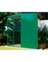 voladero de jardin 2x1 con dos paneles cortavientos
