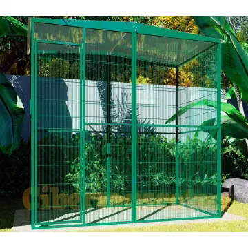 voladero de jardin 2x1 metros techo a dos aguas