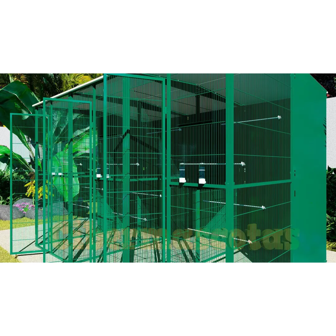 Voladero para jardin 3x2