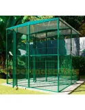 voladero de jardin 4m2 con separación central
