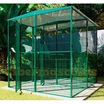 voladero de jardin 4m2 con separación central