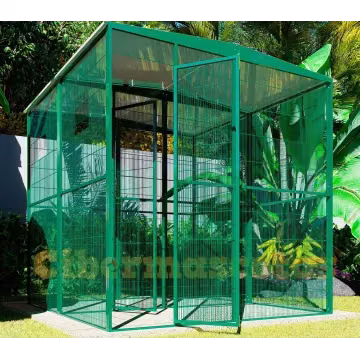 voladero de jardin 4m2 con separación central