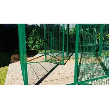 voladero de jardin 4m2 con separación central