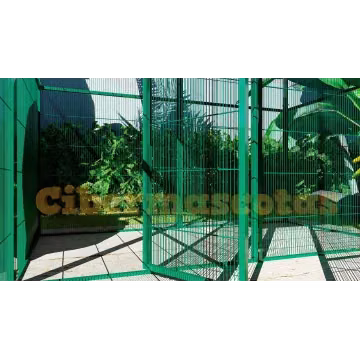 voladero de jardin 4m2 con separación central