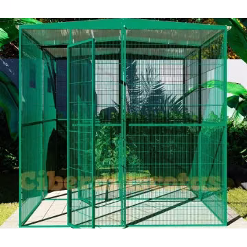 voladero de jardin 4m2 con separación central
