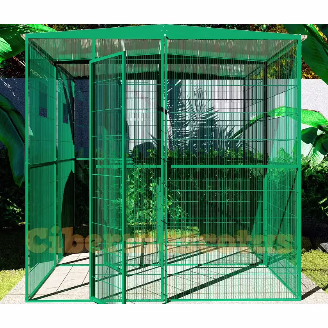 voladero de jardin 4m2 con separación central