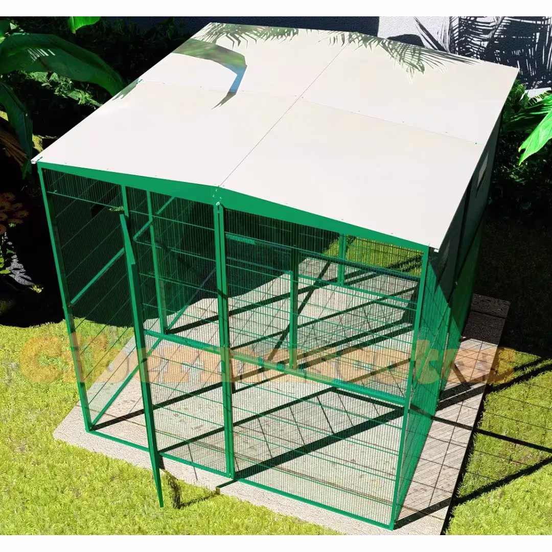 voladero de jardin 4m2 con separación central