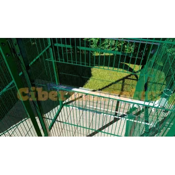 voladero de jardin 1x1 metros techo de chapa