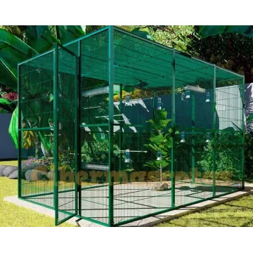 voladero para canarios 3x2 metros