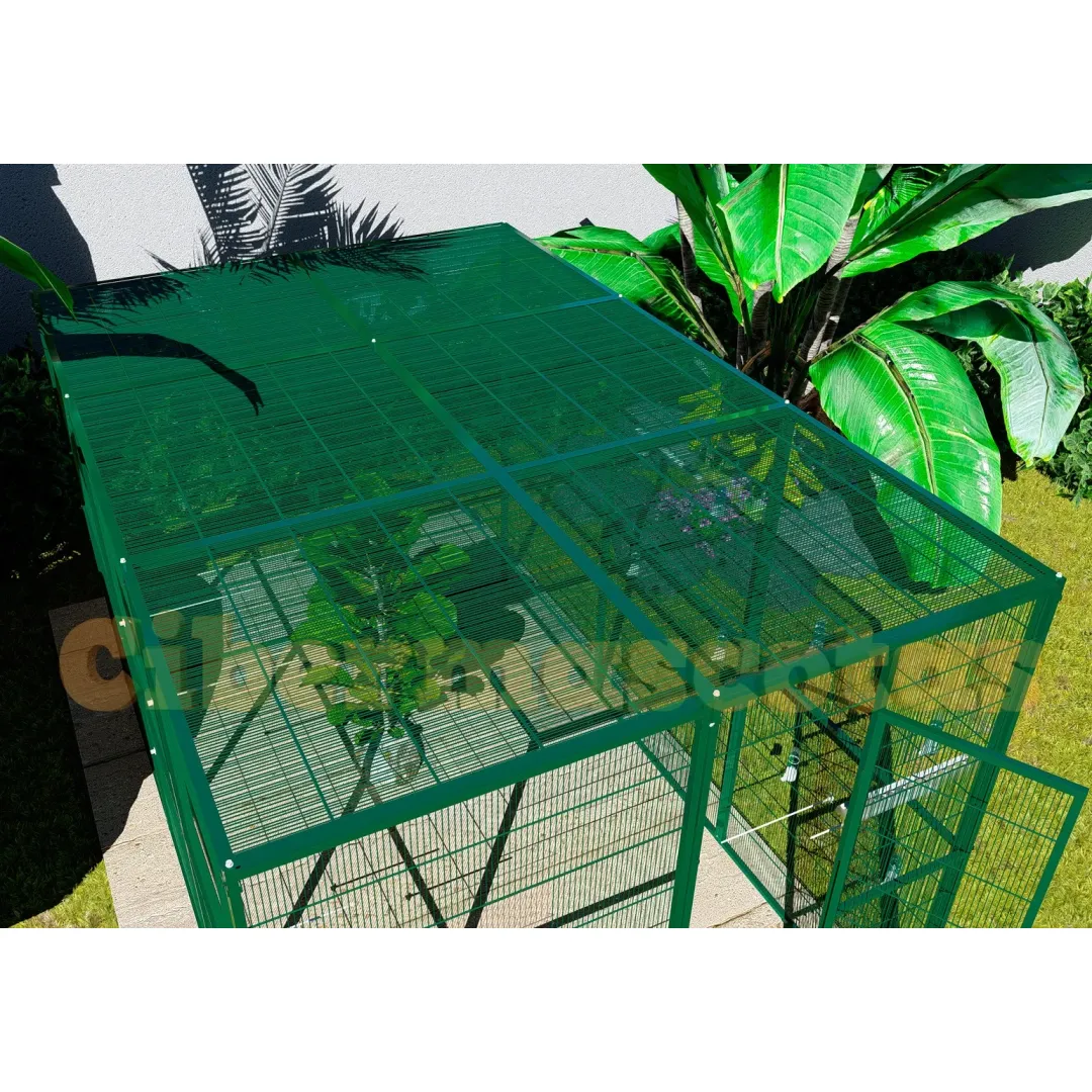 voladero para canarios 3x2 metros