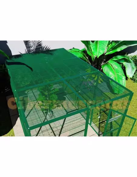 voladero para canarios 3x2 metros