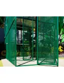 Voladero para jardin 2x2 mts y habitaculo de seguridad