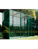 Voladero de jardin para canarios con 3m2 y habitaculo de seguridad