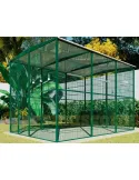 Voladero para jardin 3x2