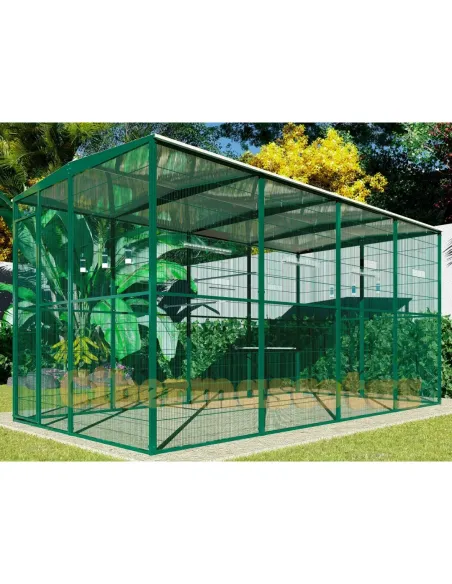 Voladero de jardin 4x2 metros