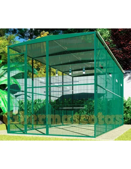 Voladero de jardin 4x2 metros