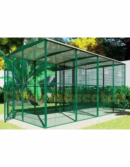 Voladero para jardin 4x2 metros partido